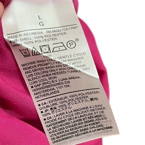 Banana Republic Halter Mini Dress, Night Fuchsia, Size L, NWT - Picture 7 of 10